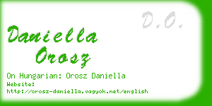 daniella orosz business card